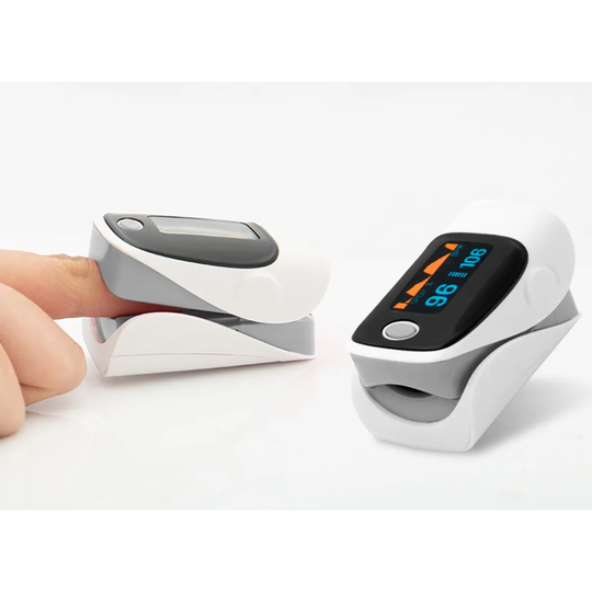 Aquarius Finger Blood Pulse Oximeter Meter - Grey