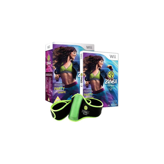 Zumba 2 Fitness Wii - Bundle Pack with Belt accessory