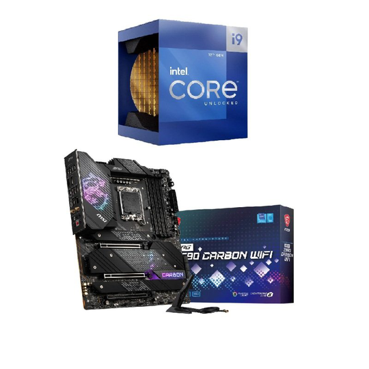 MSI MPG Z690 CARBON WIFI ATX Motherboard + Intel Core i9 12900K Processor Bundle
