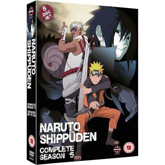 Naruto Shippuden Complete Series 5 (Episodes 193-244) (DVD)