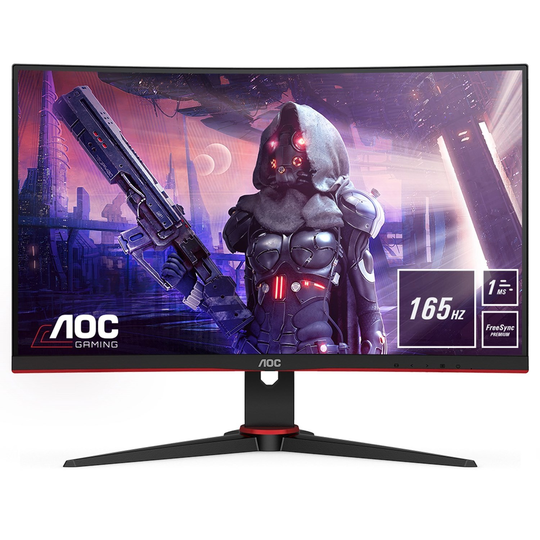 AOC C24G2AE/BK 23.6 Full HD 165Hz 1ms Curved Gaming Monitor