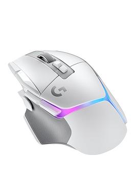 Logitech G502 X Plus Wireless Gaming Mouse - White
