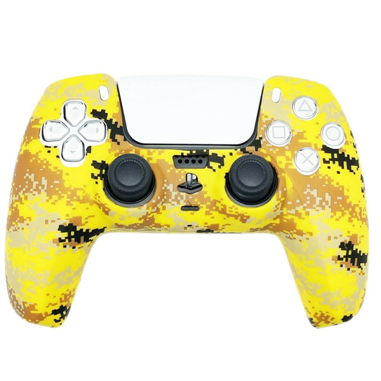 (YELLOW DIGITAL V3.0) EGP ULTIMATE Case Grips Silicon Rubber Cover Protective Skin for PS5 Controller