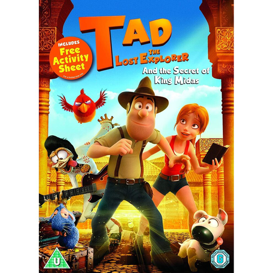 Tad the Lost Explorer and the Secret of King Midas (DVD)