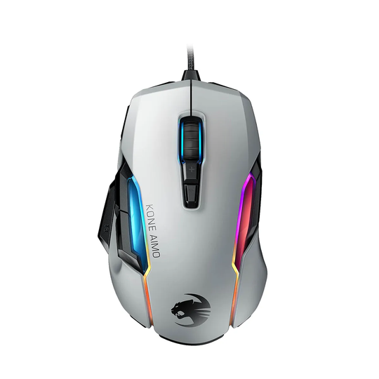 ROCCAT Kone AIMO RGB Gaming Mouse - White
