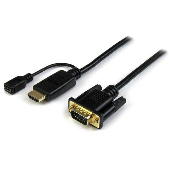10 Ft Hdmi To Vga Active Converter Cable Hdmi To Vga Adapter 1920x1200 Or 1080p
