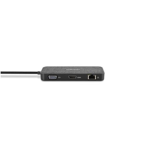 Kensington SD1650P USB-C Single 4K Portable Docking Station with 100W Power Pass-Through
