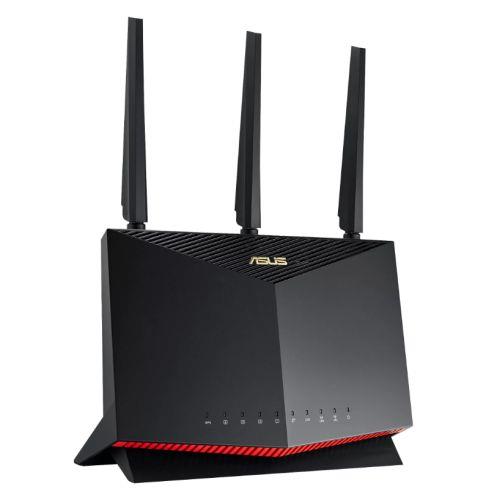 Asus (RT-AX86U PRO) AX5700 Wireless Dual Band Gaming Wi-Fi 6 Router 2.5G LAN Mobile Game Mode AiProtection Pro Sharable Secure VPN AiMesh PS5 Compatible