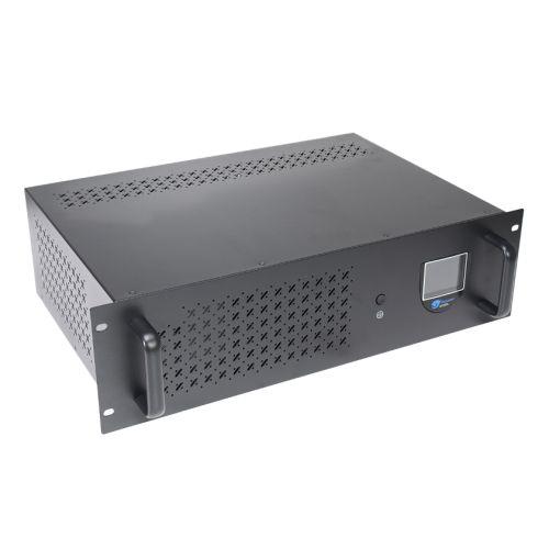 Powercool Off-Line 1500VA 3U Rackmountable UPS 900W AVR Energy Saving DC Cold Start Alarm 1x UK Socket 3 x IEC 2x RJ45 1x USB LCD Monitoring