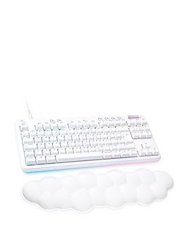 Logitech G713 Wired Gaming Keyboard With Palm Rest Rgb Lighting - Linear.