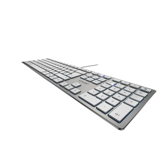 CHERRY KC 6000 Slim Keyboard - Silver
