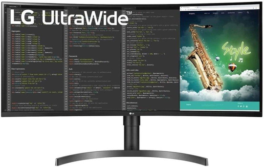 LG 35WN65C 35'' UltraWide QHD HDR VA Curved Monitor