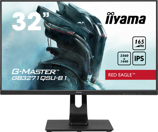EXDISPLAY Iiyama Red Eagle G-Master GB3271QSU-B1 32" WQHD 165Hz 1ms IPS Gaming Monitor