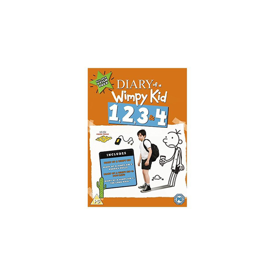 Diary Of A Wimpy Kid 1-4 DVD - 2017