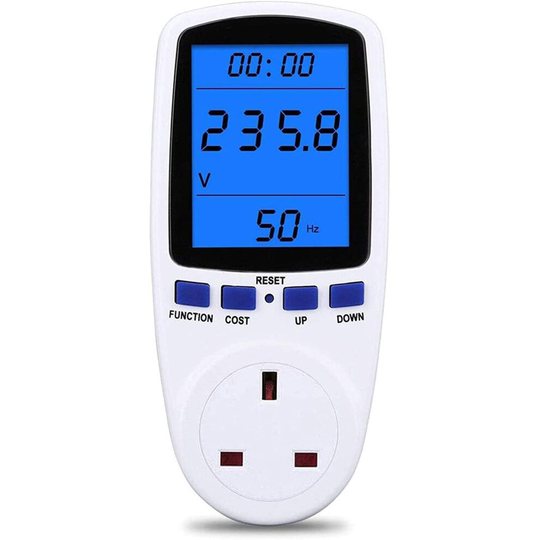 Power Meter Plug | Energy Monitor with LCD Display