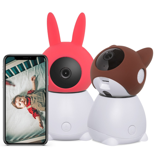 electriQ 1080p HD Video Baby Monitor - Motion sensors & Cry detection