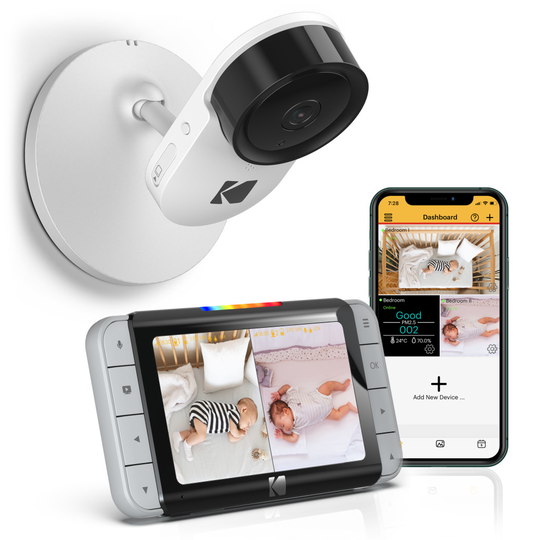 Kodak C520 WiFi Video Baby Monitor with Above-the-Crib View