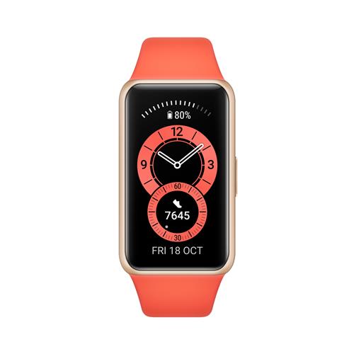 Huawei Band 6 AMOLED Wristband activity tracker 3.73 cm (1.47") Red