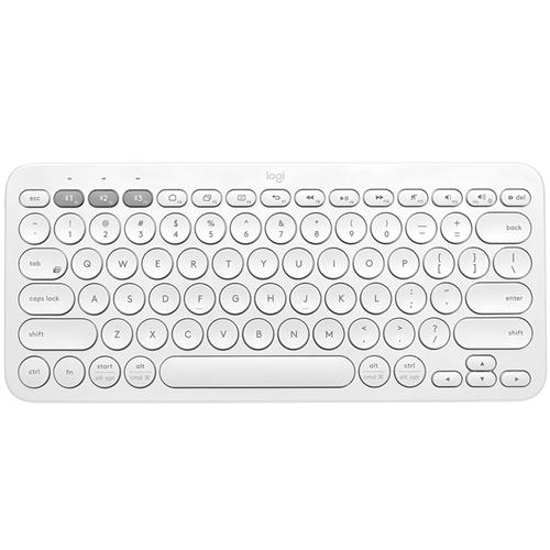 Logitech K380 Multi-Device keyboard Bluetooth QWERTY English White