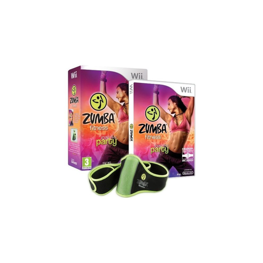 Zumba Fitness Join the Party for Nintendo Wii (+ Belt) - NEW & SEALED