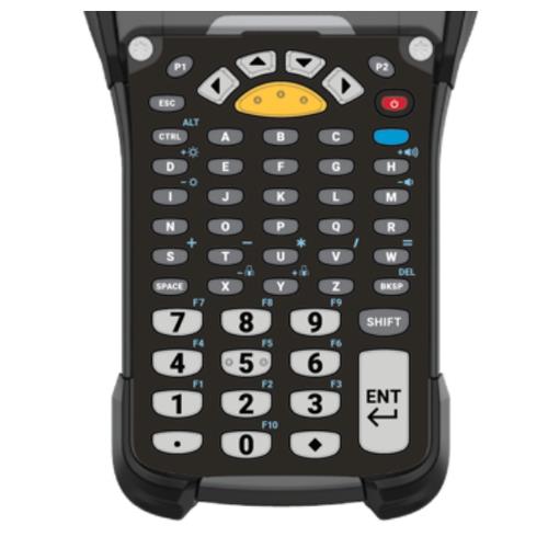 Zebra KYPD-MC9353ANR-01 mobile device keyboard Alphanumeric English Black Gray