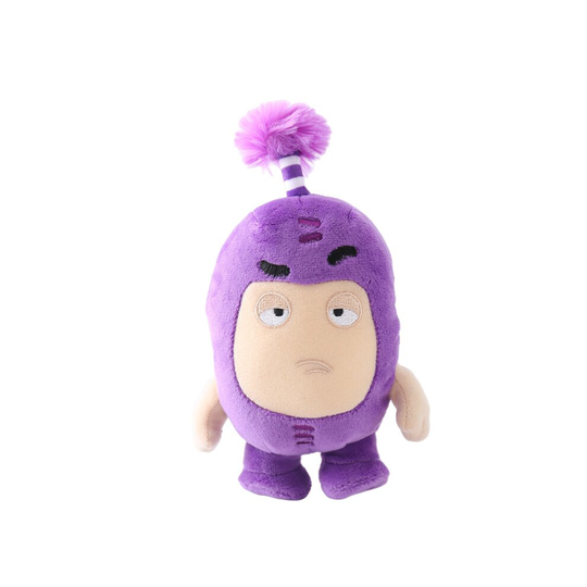 (Purple) Cartoon Oddbods Plush Toys Soft Stuffed Doll