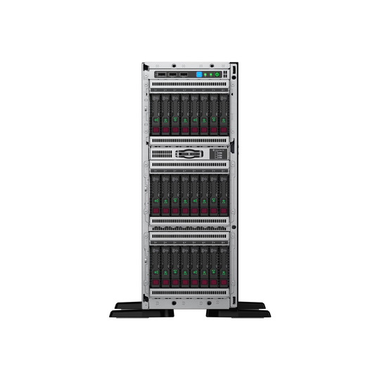 HPE ProLiant ML350 Gen10 Tower Intel Xeon-S 4210R 10-Core 2.40GHz 13.75MB 16GB 1 x 16GB PC4-2933Y-R DDR4 RDIMM 8 x Hot P