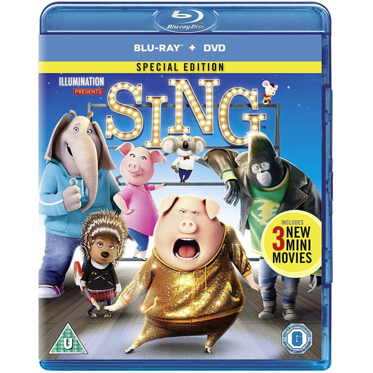 Sing [2017] (Illumination) (Blu-ray)