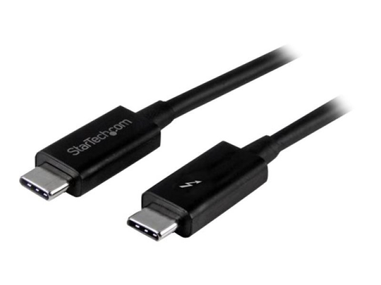 StarTech.com 1m Thunderbolt 3 (20Gbps) USB-C Cable - Thunderbolt,USB,and DisplayPort Compatible