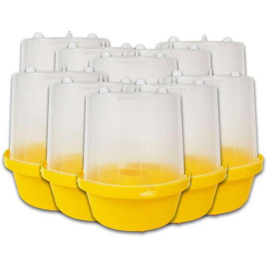 (10 Wasp Pots) Entopest Hanging Wasp Pot