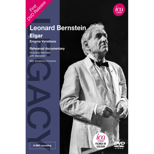 Elgar: Enigma Variations [Leonard Bernstein, BBC Symphony Orchestra] [ICA: ICAD 5098] [DVD] [2013]