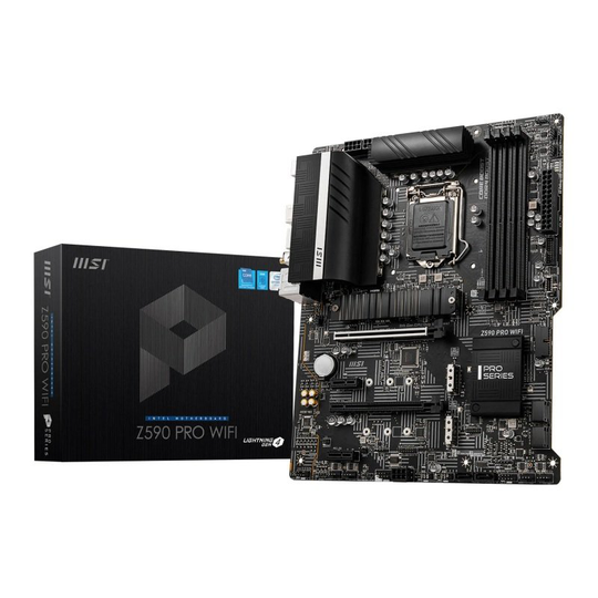 Msi Z590 Pro Wifi Atx Motherboard