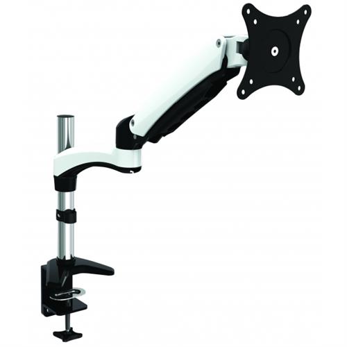 Amer HYDRA1 monitor mount / stand 71.1 cm (28") Clamp Black chrome White