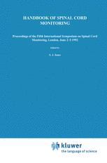 Handbook of Spinal Cord Monitoring