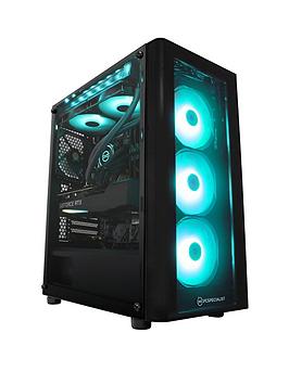 Pc Specialist Cypher G70S Pc Gaming Desktop Base Unit - Intel Core I7-12700F, Geforce Rtx 3070, 16Gb Ram, 1Tb M.2 Ssd &Amp; 1Tb Hdd