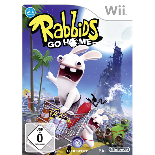 WII Rabbids Go Home