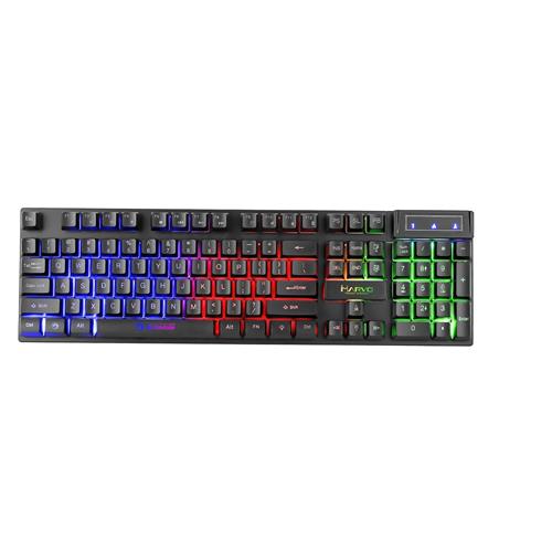 Marvo K605 keyboard USB QWERTY UK English Black