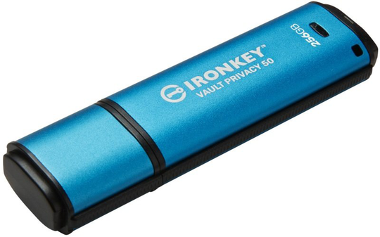 Kingston IronKey VP50 256GB Encrypted AES-256 Encrypted FIPS 197