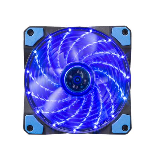 Marvo FN-10 Computer case Fan 12 cm Black Blue