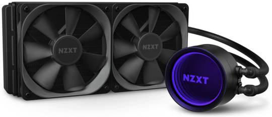 NZXT Kraken X53 RGB All In One 240mm Intel/AMD CPU Water Cooler