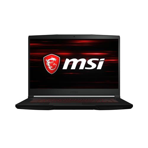 MSI Gaming GF63 10SCXR-426UK Thin Notebook 39.6 cm (15.6") Full HD Intel Core i5 8 GB DDR4-SDRAM 256 GB SSD NVIDIA GeForce GTX 1650 Wi-Fi 6 (802.11ax) Windows 10 Home Black
