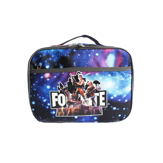 (06) Fortnite Lunch Box Bag Children Outdoor Lunch Bag Portable