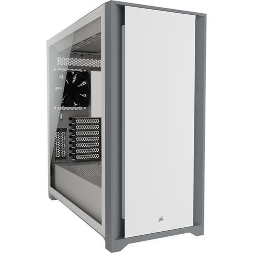 Corsair 5000D Tempered Glass Midi Tower White