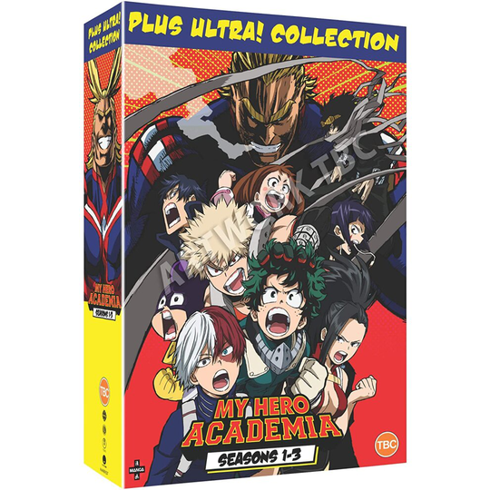 My Hero Academia: Collection Box Seasons 1-3 (DVD)