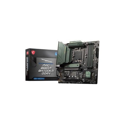 MSI MAG B660M BAZOOKA DDR4 motherboard Intel B660 LGA 1700 micro ATX