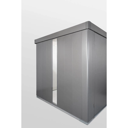Biohort Additional Acrylic Glass Panel For Your Neo Garden Shed In Metallic Dark Grey