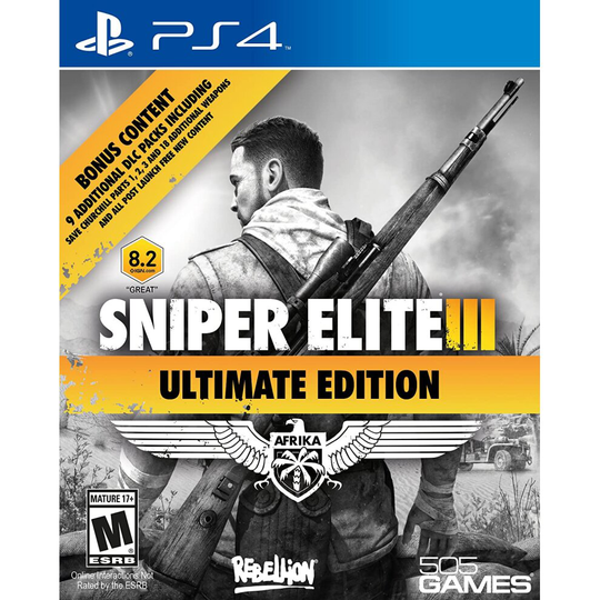 Sniper Elite III Ultimate Edition PS4 Game (#)