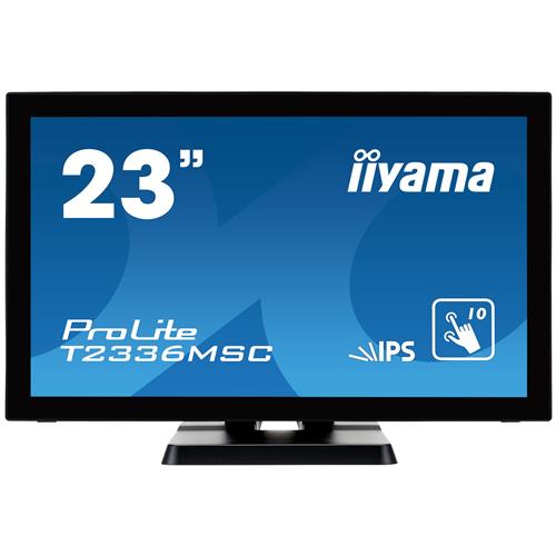 iiyama ProLite T2336MSC-B2 computer monitor 58.4 cm (23") 1920 x 1080 pixels Full HD LED Touchscreen Black