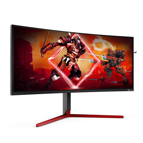 AOC Gaming AG353UCG computer monitor 88.9 cm (35") 3440 x 1440 pixels Quad HD LED Black Red