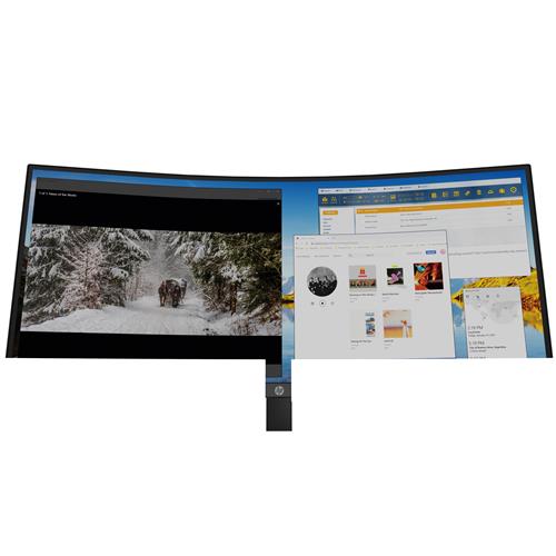 HP M34d 86.4 cm (34") 3440 x 1440 pixels UltraWide Quad HD Black